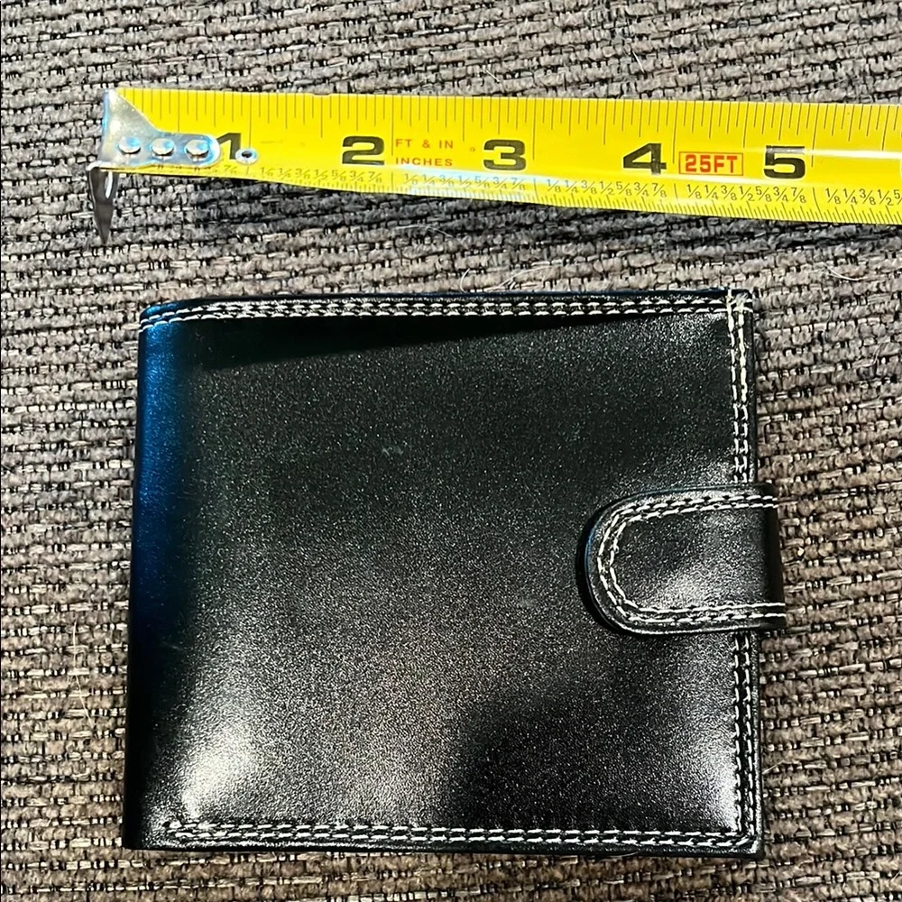 Black Leather Wallet